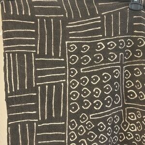 Vintage. African Mali, Dogon Tribe, Mud Cloth Textile. 66.5 inches X 43 inches.